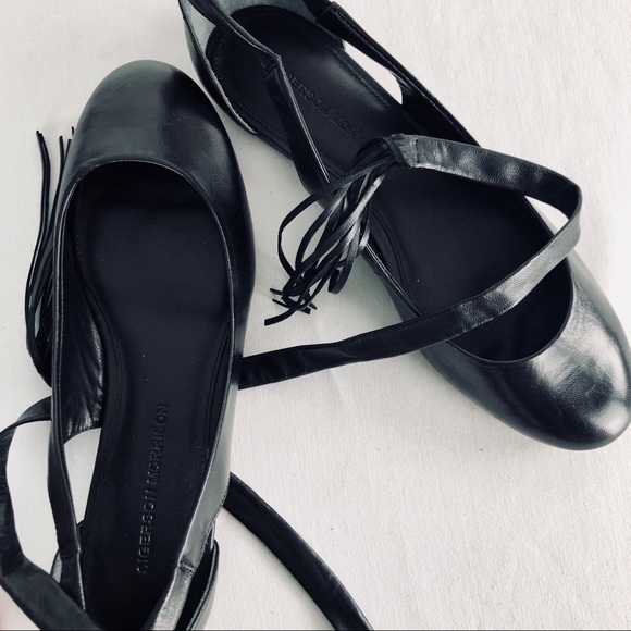 SIGERSON MORRISON elami leather flats (black) - Picture 4 of 9